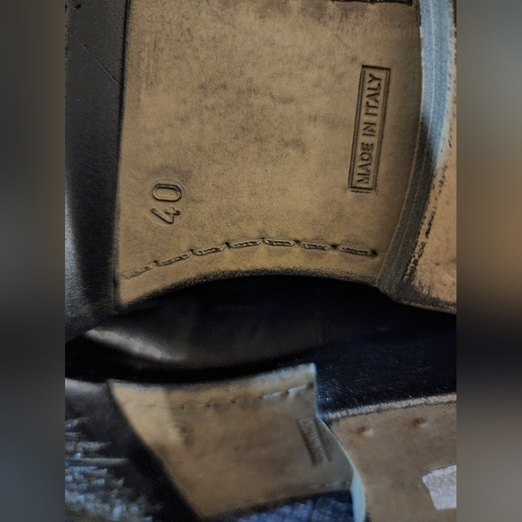 Sheridan Mia Leather Studded Lace-Up Boots- Spark, Size EU40 9.5, Black - Picture 5 of 9